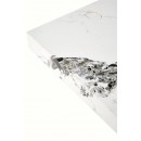 Стол журнальный HALMAR MONOLIT белый мрамор